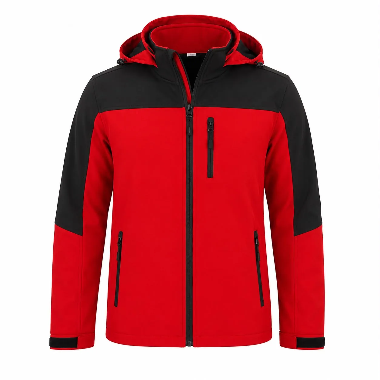 Teknik servis ve saha ekipleri için logosuz softshell mont modeli